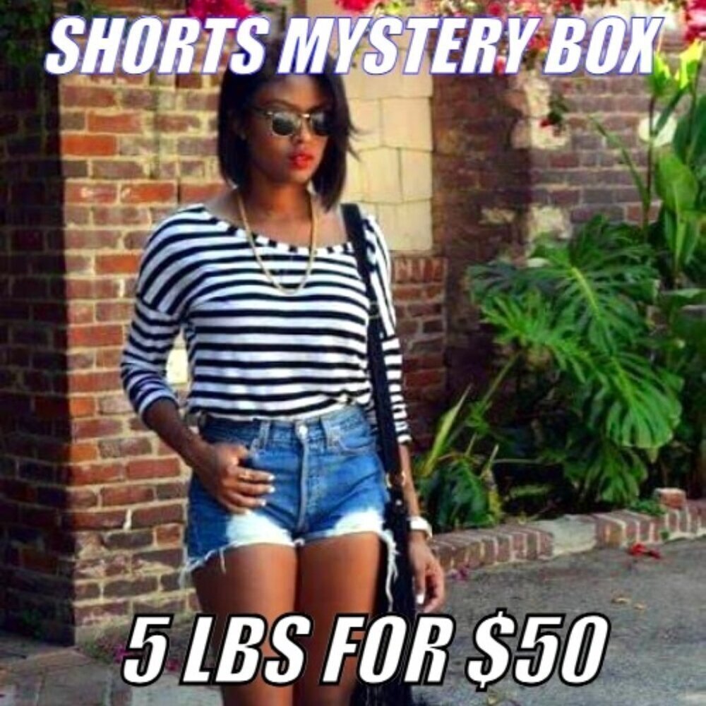 SHORTS MYSTERY BOX -  5lbs. for $50   - Resellers Dream!
